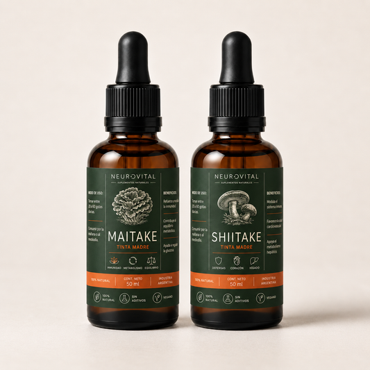 INMUNIDAD METABÓLICA — Maitake + Shiitake