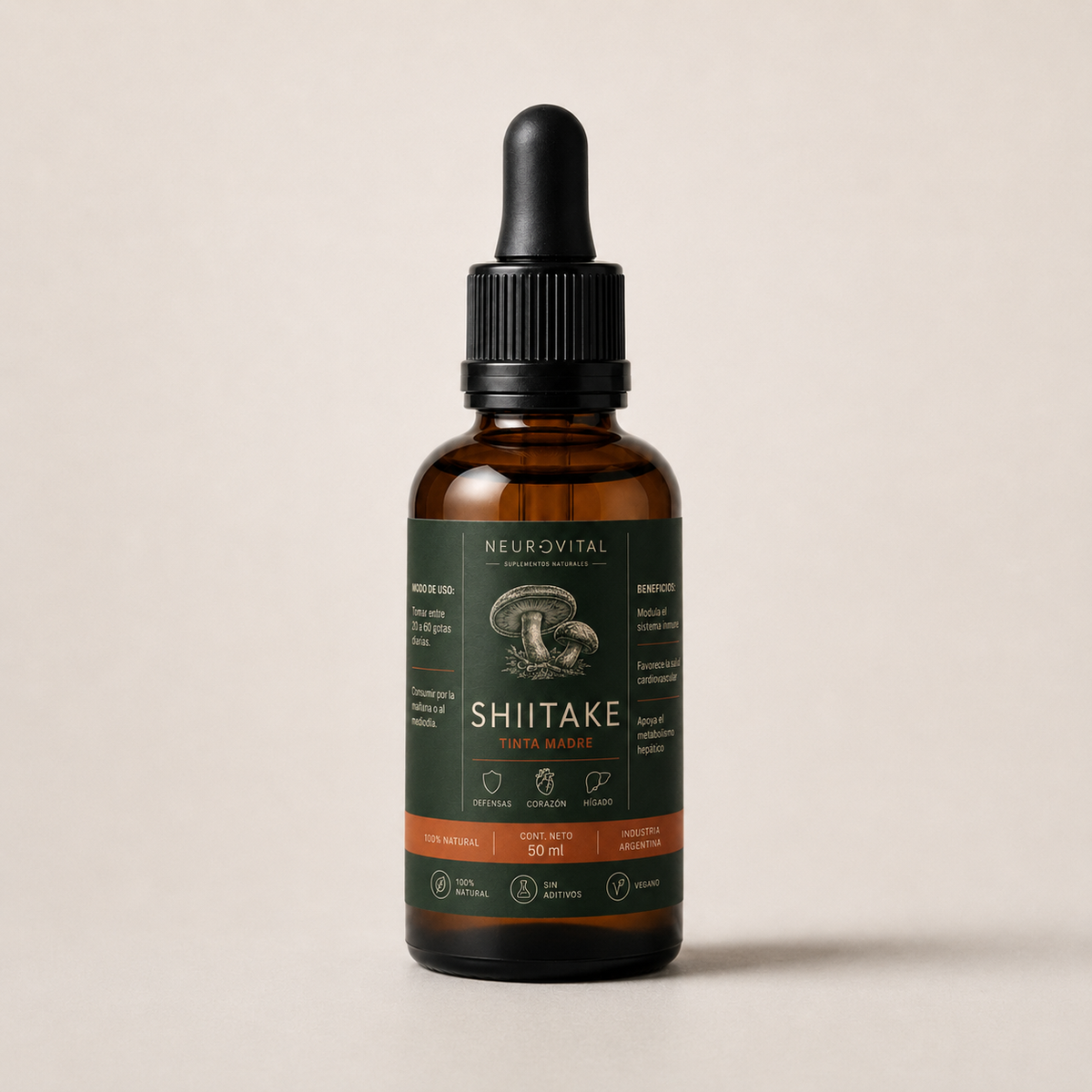 Shiitake – Tintura Madre 50ml